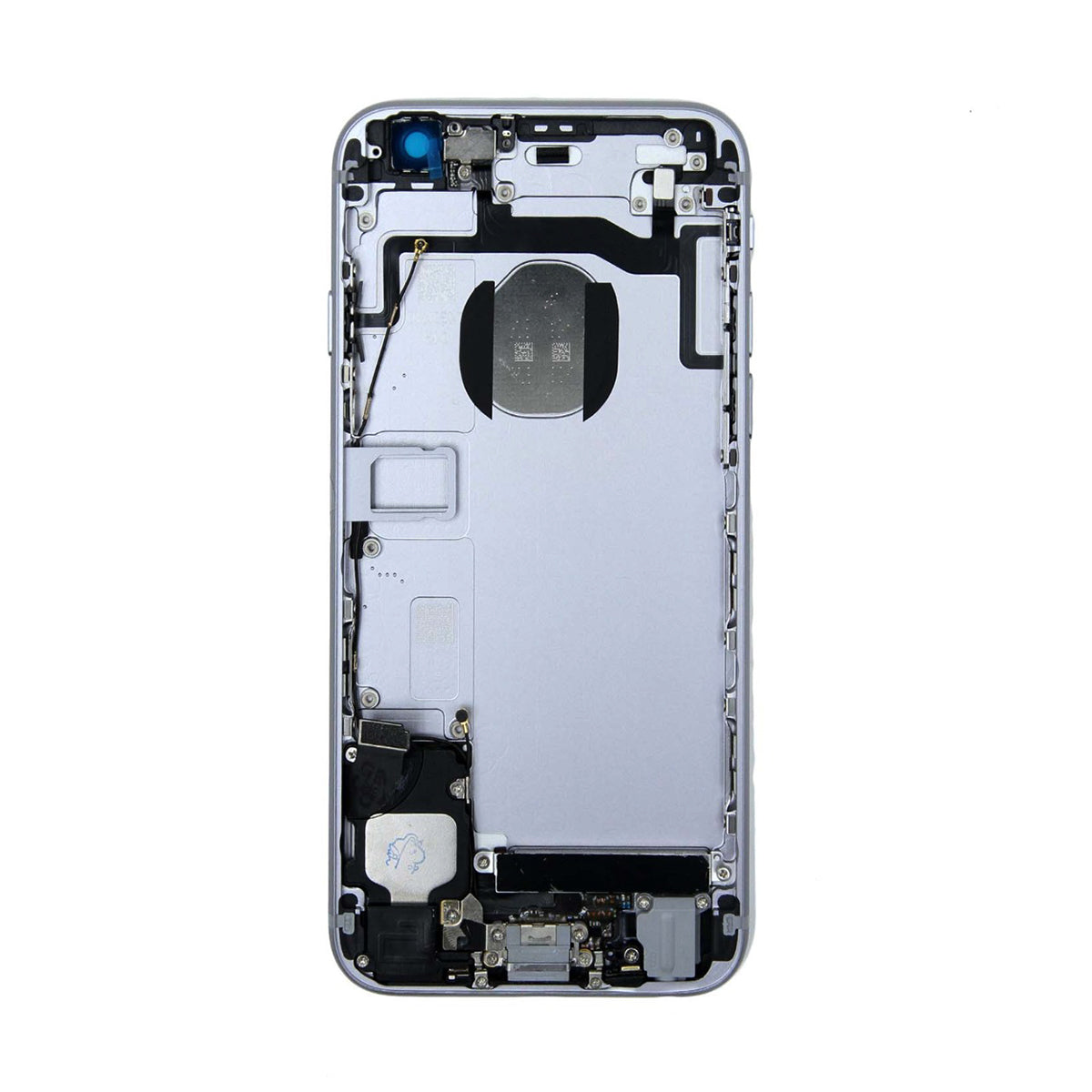 iPhone 6S Baksida med Komplett Ram - Svart image 3