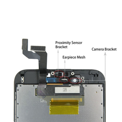 iPhone 6S LCD Skärm Refurbished - Svart image 5