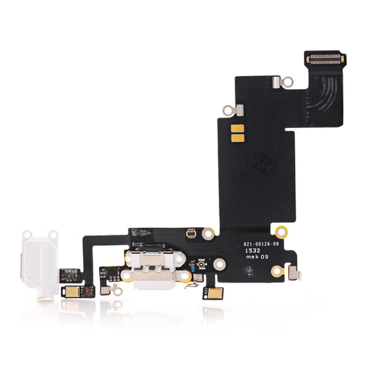 iPhone 6S Plus Laddkontakt Flexkabel - Vit image 1