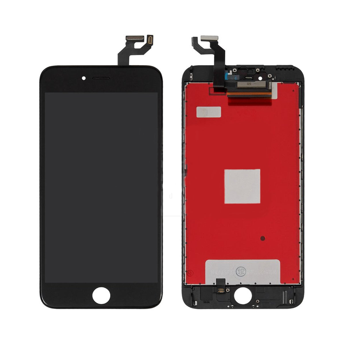 iPhone 6S Plus LCD Skärm (Högt färgomfång) - Svart image 1