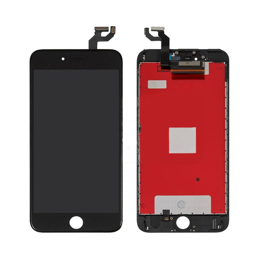 iPhone 6S Plus LCD Skärm (Högt färgomfång) - Svart image 1
