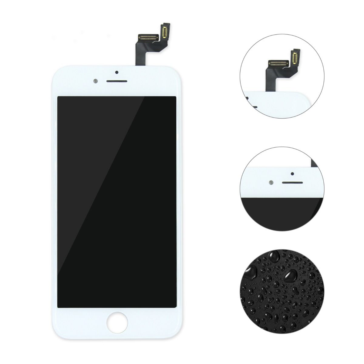 iPhone 6S LCD Skärm Refurbished - Vit