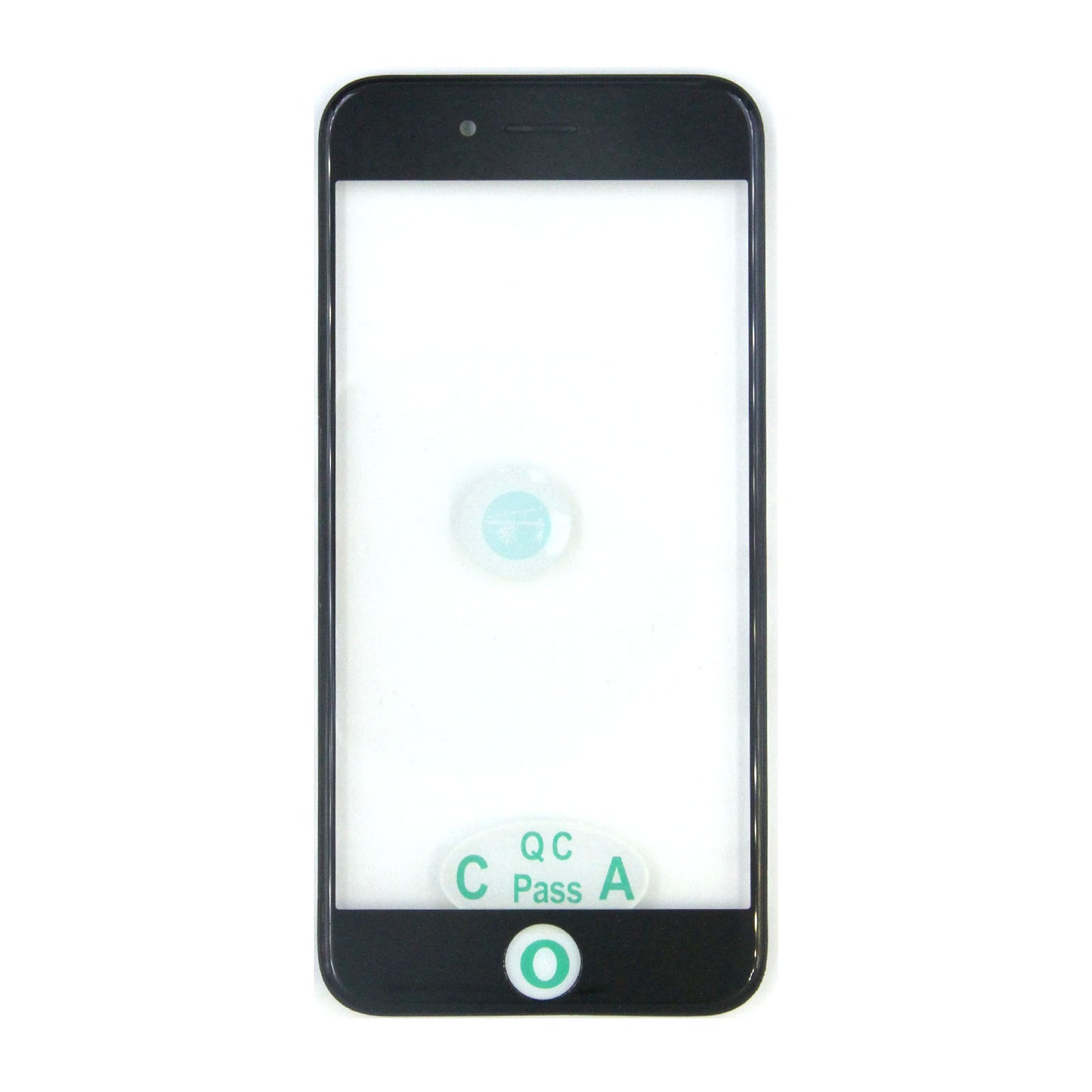iPhone 6S Screen Glass OEM Black With Frame and OCA Complete image 1