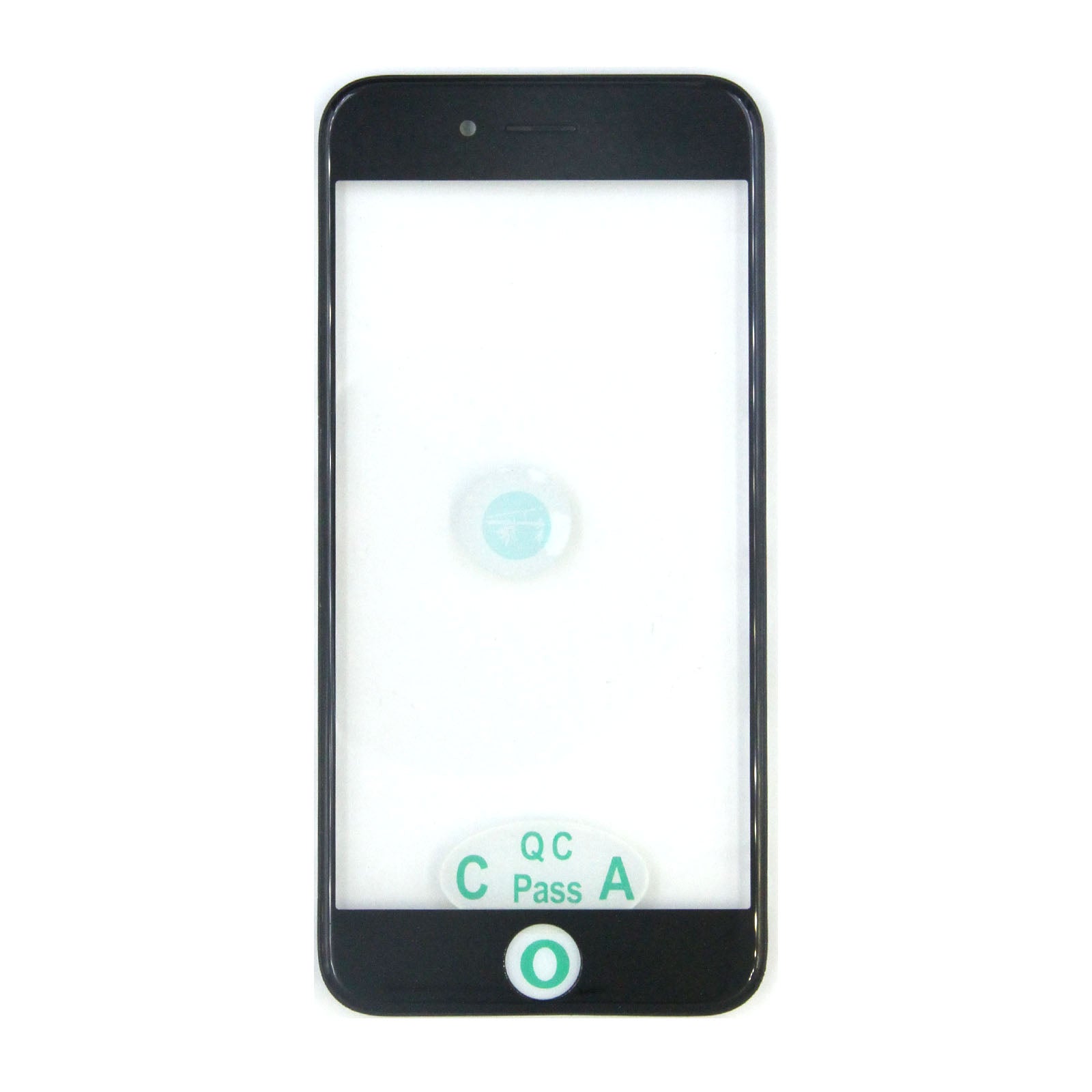 iPhone 6S Screen Glass OEM Black With Frame and OCA Complete image 1