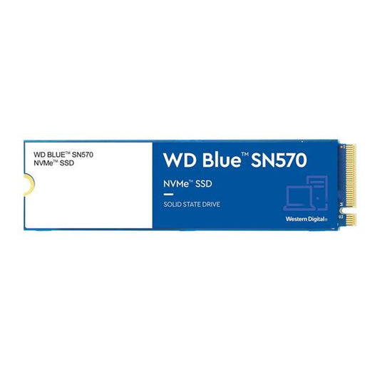 Western Digital SSD Blue SN570 500GB M.2 NVMe 3500MB/s PCIe Gen 3 Blå image 2