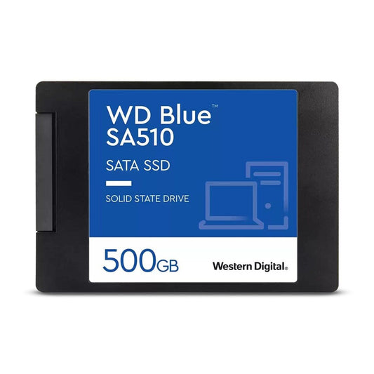 Western Digital SSD 2.5 SA510 SATA 500GB 560MB/s Blå image 1