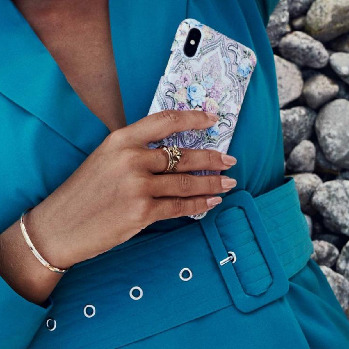 iDeal of Sweden iPhone X/XS - Romantic Paisley image 5