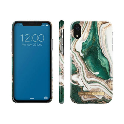 iDeal of Sweden Mobilskal Samsung Galaxy S9 Plus - Gulden Jade Marble image 4