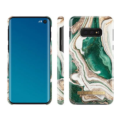 iDeal of Sweden Samsung Galaxy S10 Lite - Golden Jade Marble image 4