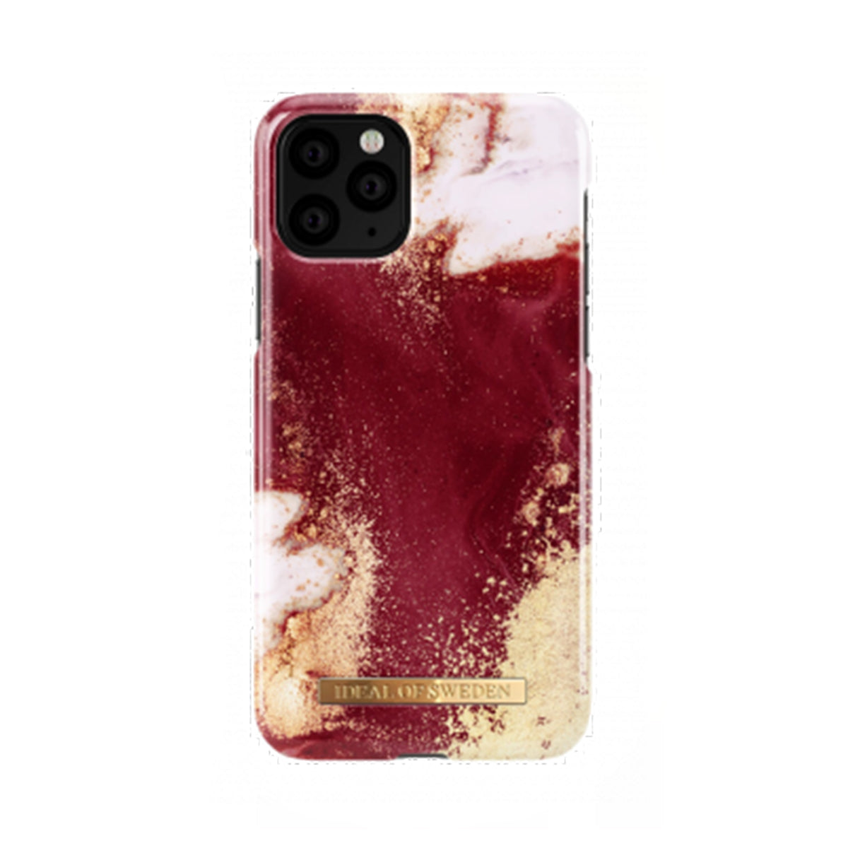 iDeal of Sweden Mobilskal iPhone XS Max/11 Pro Max - Golden Burgundy Marble image 1