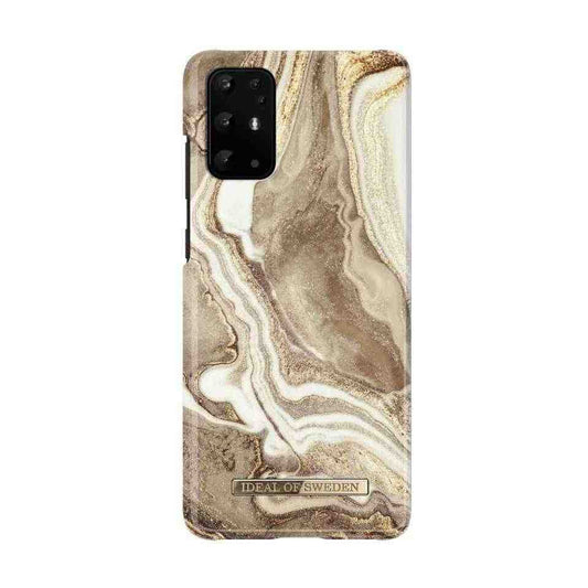 iDeal of Sweden Mobilskal Samsung Galaxy S20 Plus - Golden Sand Marble image 1