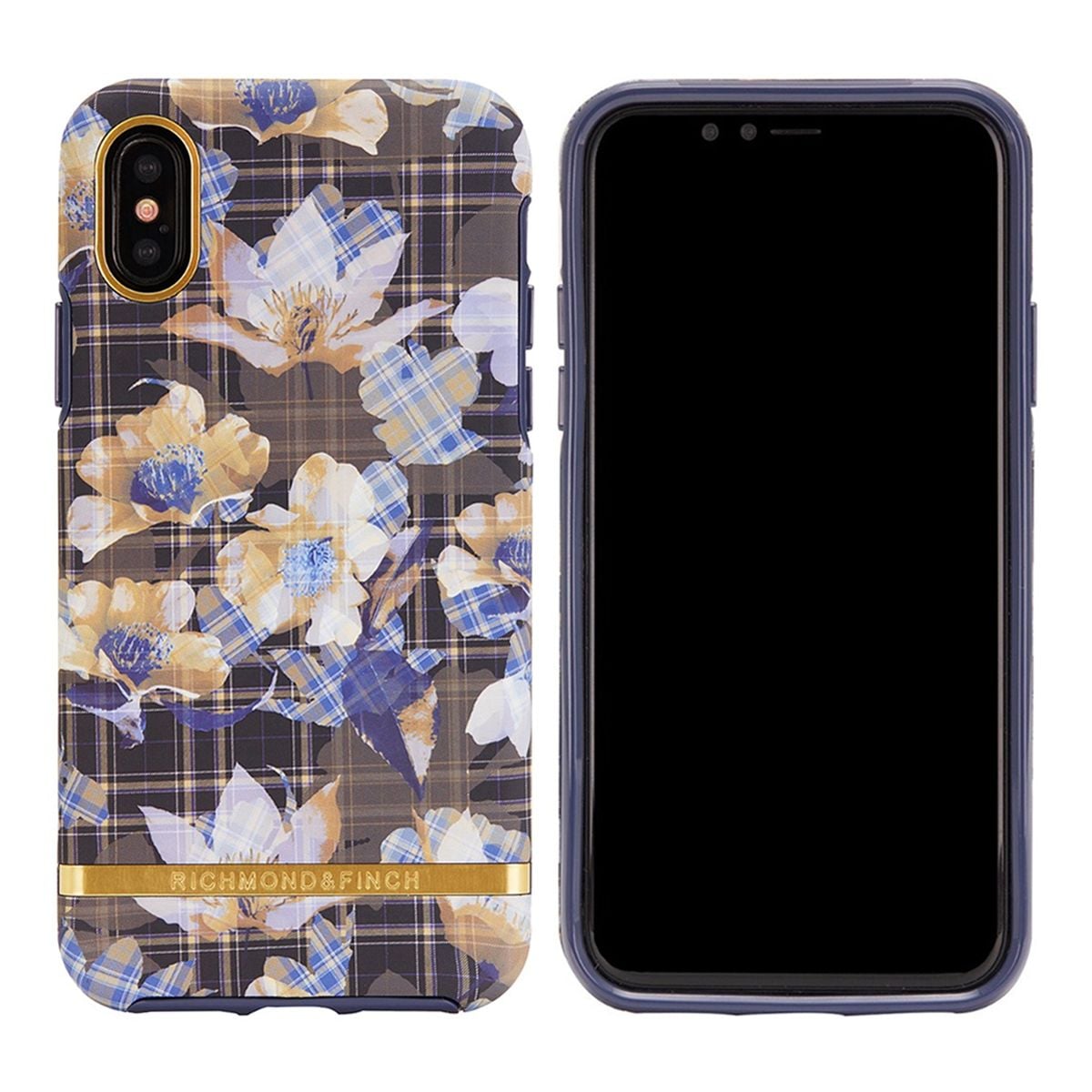 Richmond & Finch Skal Floral Checked - iPhone X/XS image 1