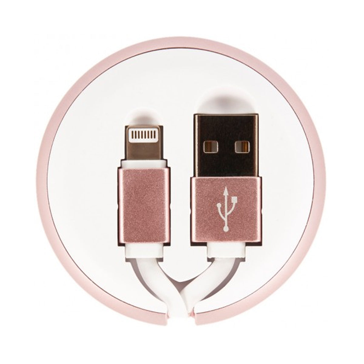 Richmond & Finch Sladdvinda Lightning Kabel - Rosa Marmor image 1