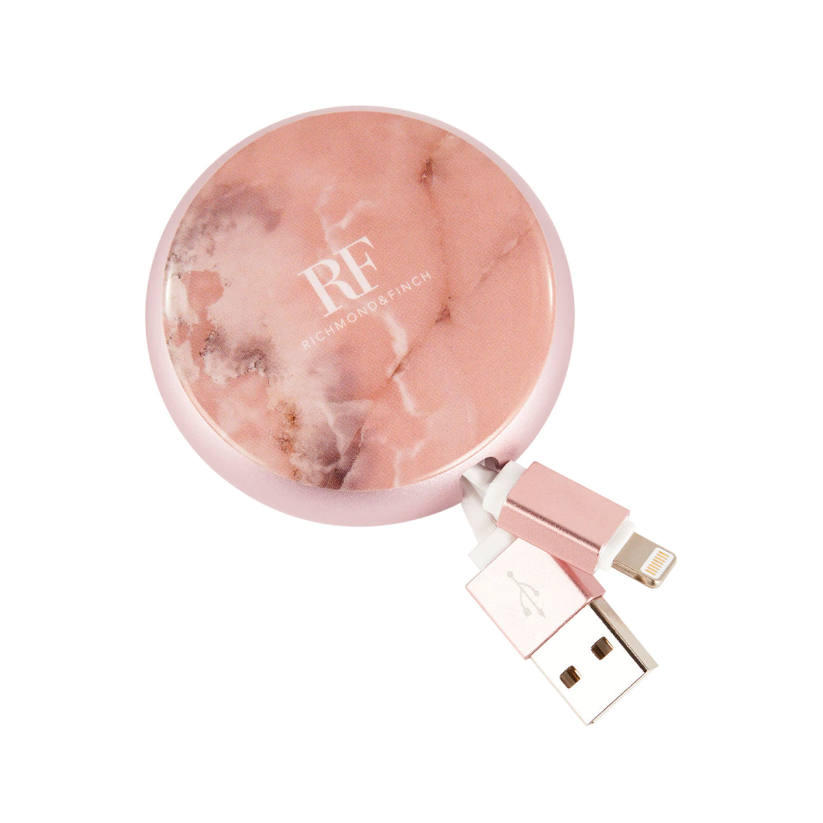 Richmond & Finch Sladdvinda Micro USB - Rosa Marmor image 2