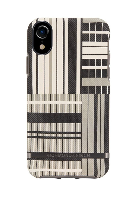 Richmond & Finch Skal Platinum Stripes - iPhone XR image 1