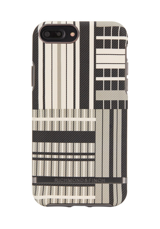 Richmond & Finch Skal Platinum Stripes - iPhone 6/7/8 Plus image 1