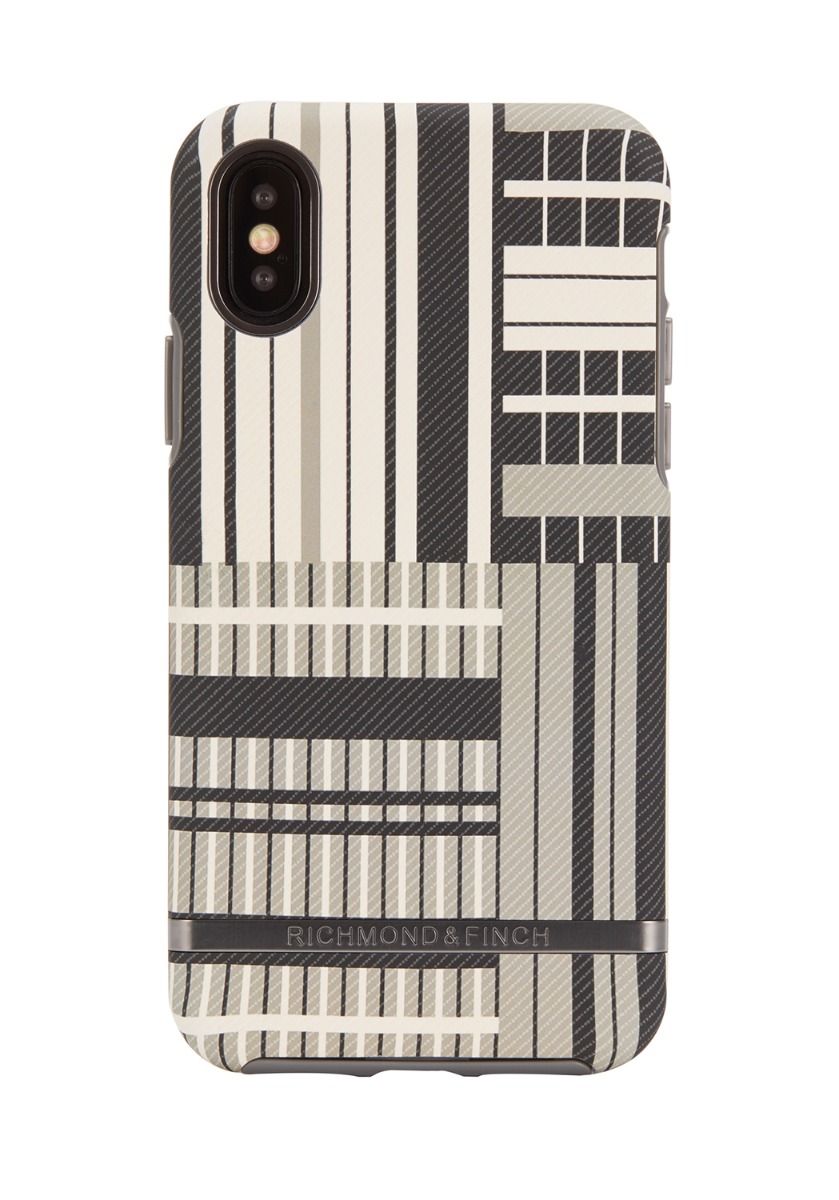 Richmond & Finch Skal Platinum Stripes - iPhone X/XS image 1