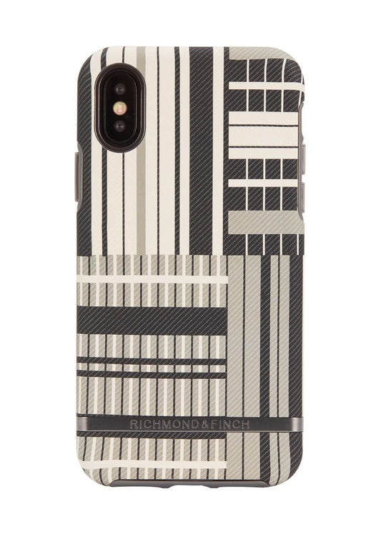 Richmond & Finch Skal Platinum Stripes - iPhone X/XS image 1