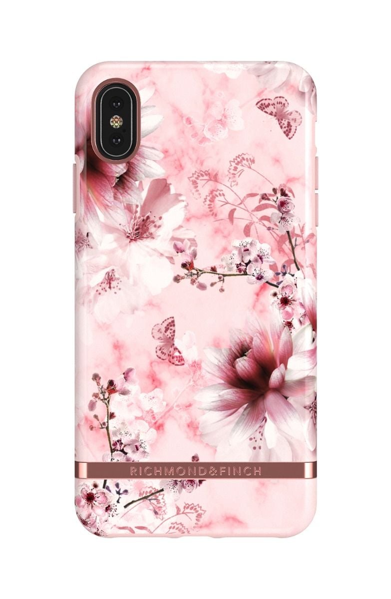Richmond & Finch Skal Pink Marble Floral - iPhone XS Max image 1