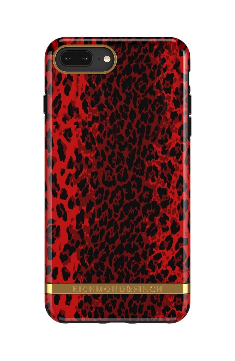 Richmond & Finch Skal Röd Leopard - iPhone 6/7/8 Plus image 6