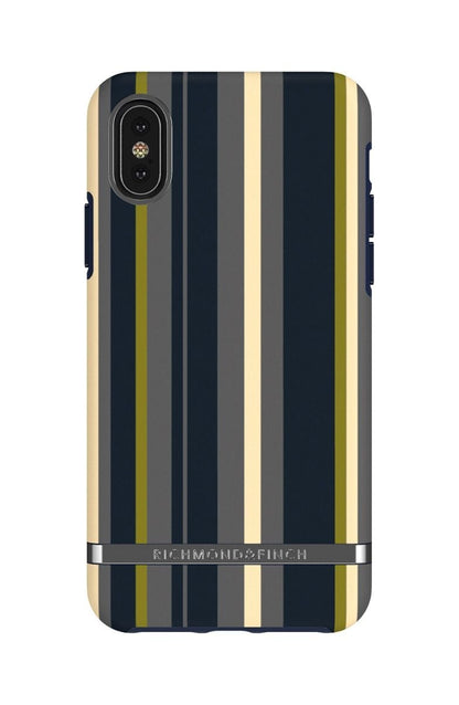 Richmond & Finch Skal Navy Stripes - iPhone X/XS image 1