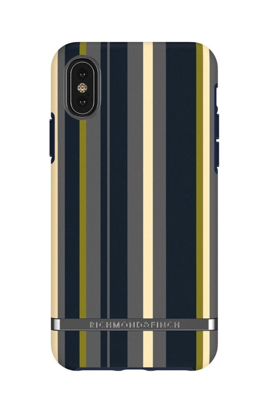 Richmond & Finch Skal Navy Stripes - iPhone X/XS image 1