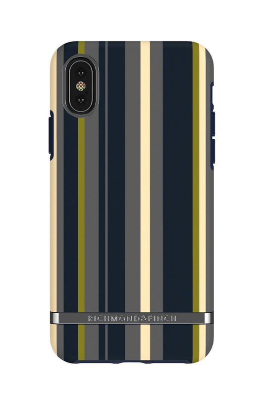Richmond & Finch Skal Navy Stripes - iPhone X/XS image 2