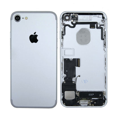 iPhone 7 Baksida med Komplett Ram - Silver image 1