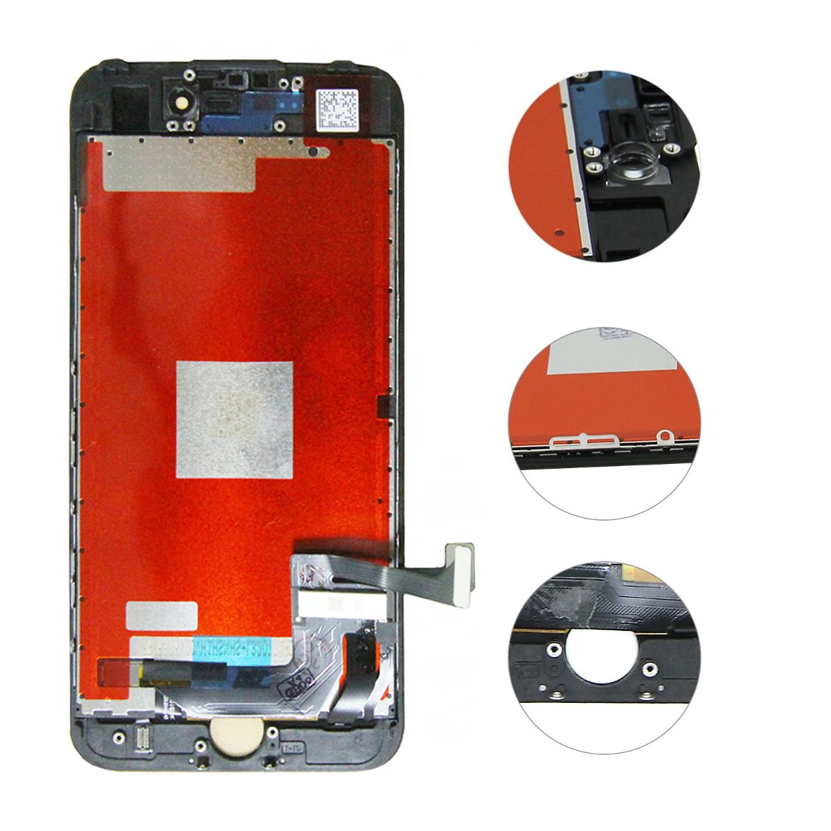 iPhone 7 SC Display AAA Premium - Svart image 5