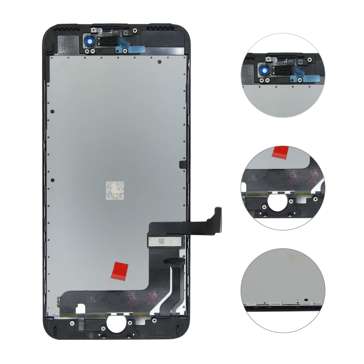 iPhone 7 Plus LCD Skärm (DTP) - Svart image 3