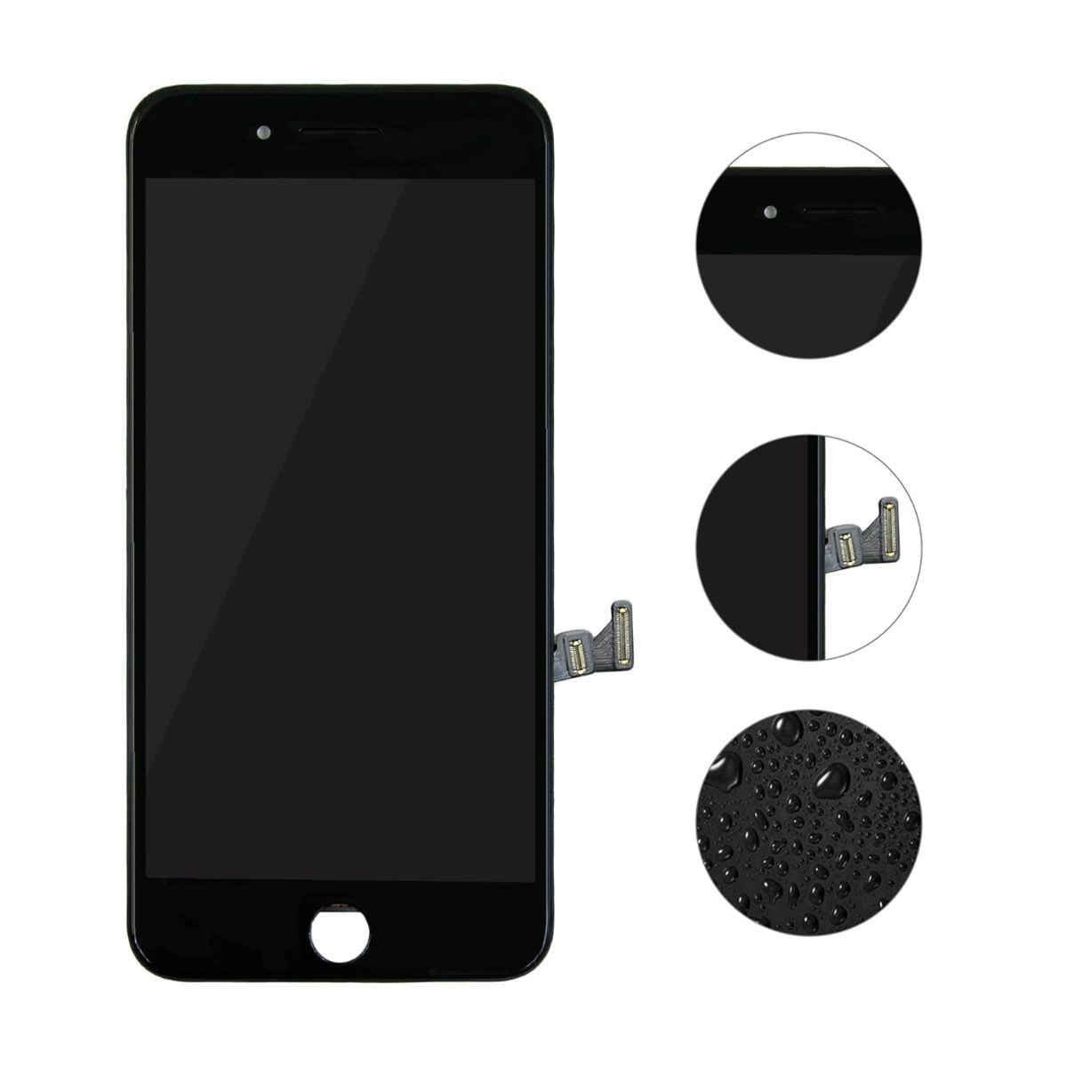 iPhone 7 Plus LCD Skärm med Display (SC) AAA Premium - Svart image 5