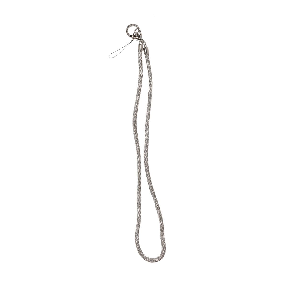 80cm hanging neck masonry mobile phone rope silver white