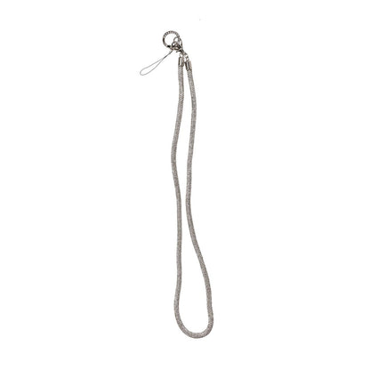 80cm hanging neck masonry mobile phone rope silver white