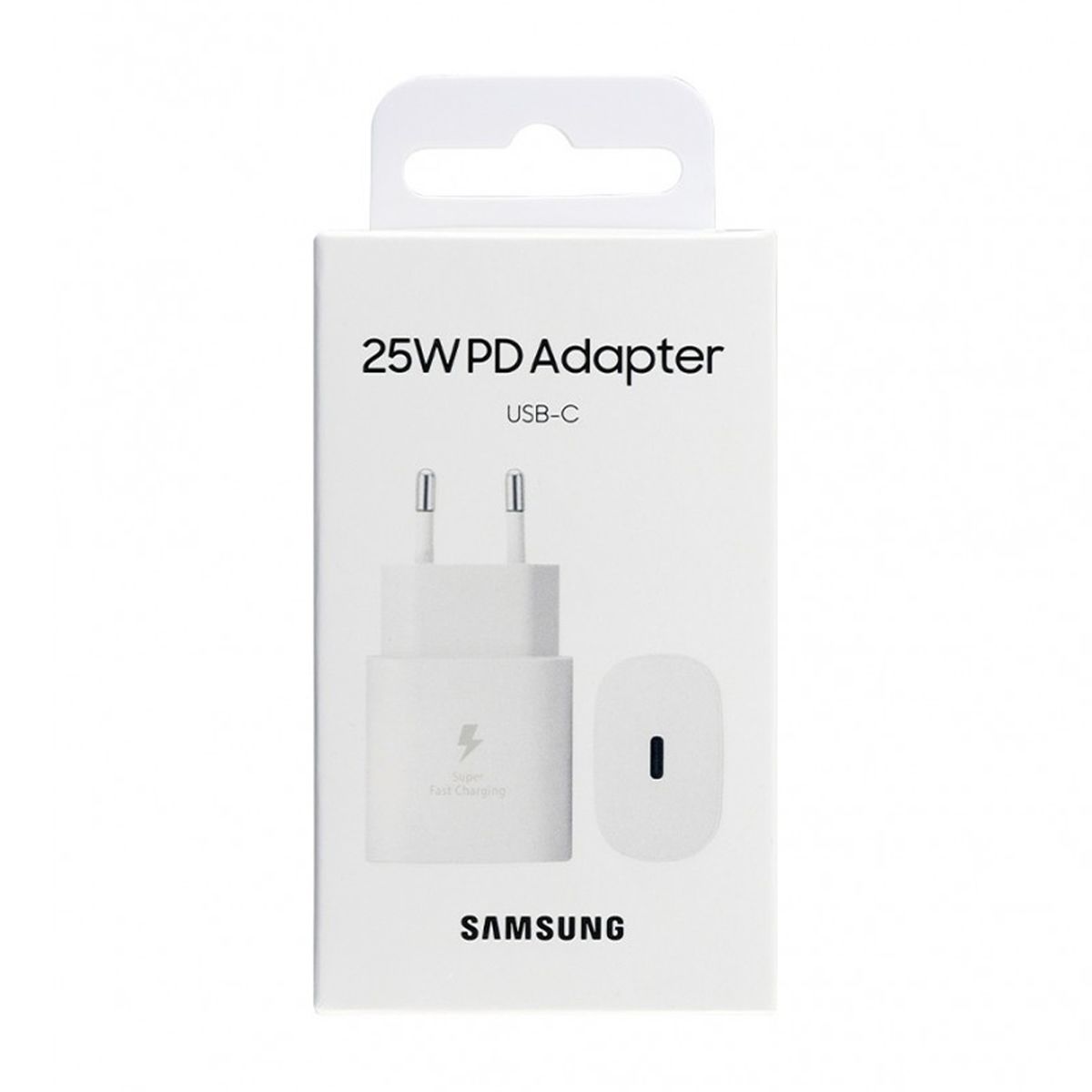 Samsung Laddare med Snabbladdning USB-C 25W Adapter - Vit image 4