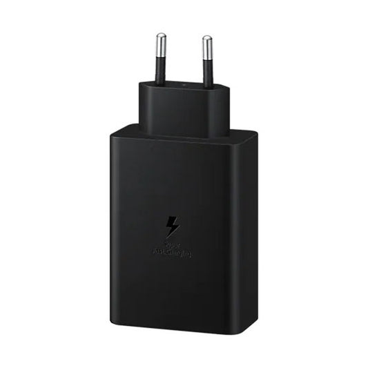 Samsung Trio Laddare 65W 2xUSB-C 1xUSB-A - Svart image 1
