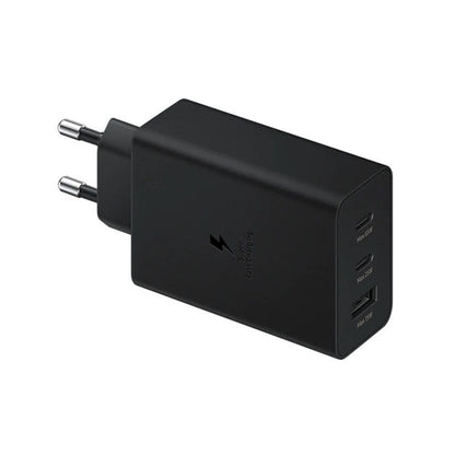 Samsung Trio Laddare 65W 2xUSB-C 1xUSB-A - Svart image 2