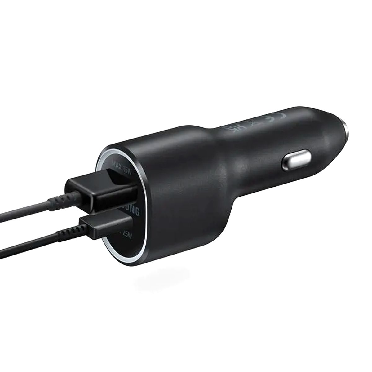 Samsung Billaddare USB-C & USB-A 40W Svart image 2