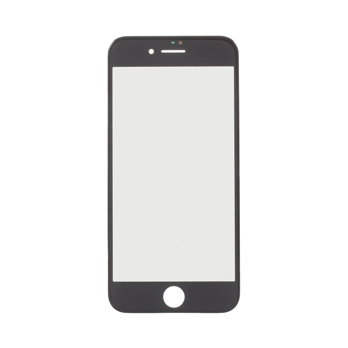 iPhone 8 Glasskärm med OCA-film - Svart image 1