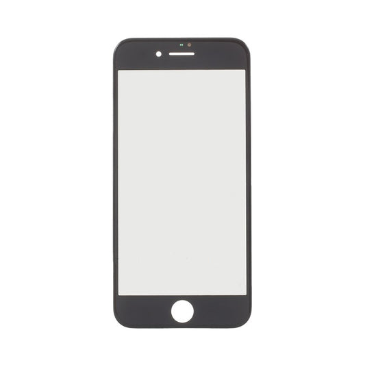 iPhone 8 Glasskärm med OCA-film - Svart image 1