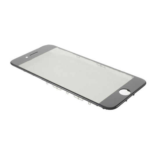 iPhone 8 Glasskärm med OCA-film - Svart image 2