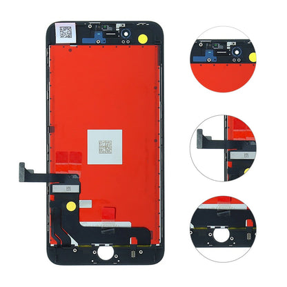 iPhone 8 Plus LCD Skärm - Svart (DTP Modell) image 4
