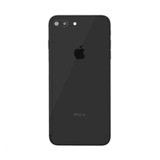 iPhone 8 Plus Baksida med Komplett Ram - Svart image 2