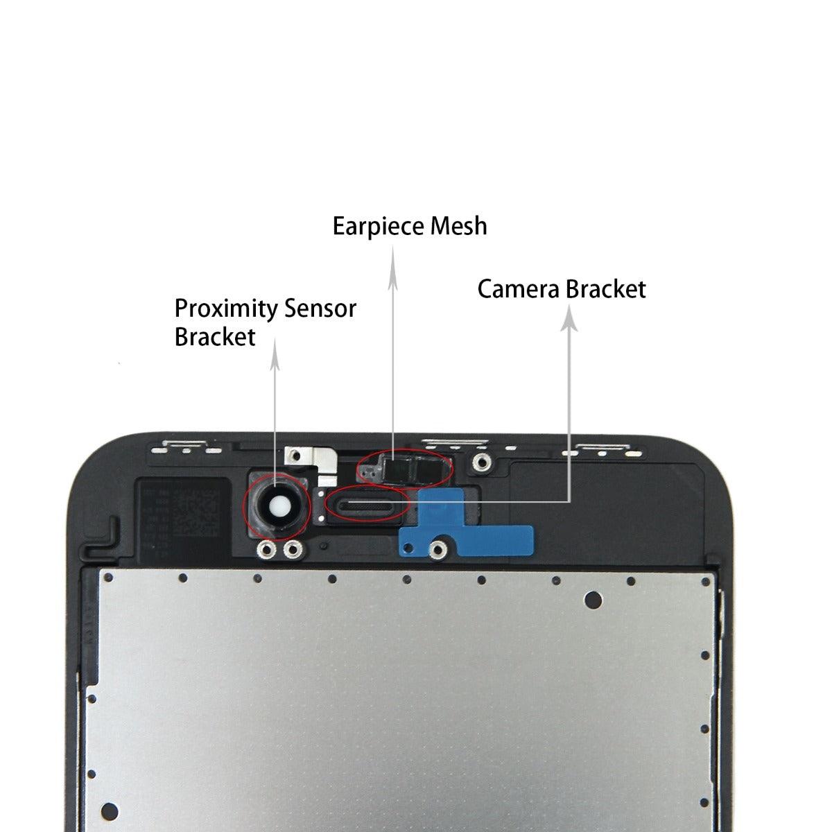 iPhone 8 Plus C11 LCD Display Original Assembly Black (works only with C11) image 5