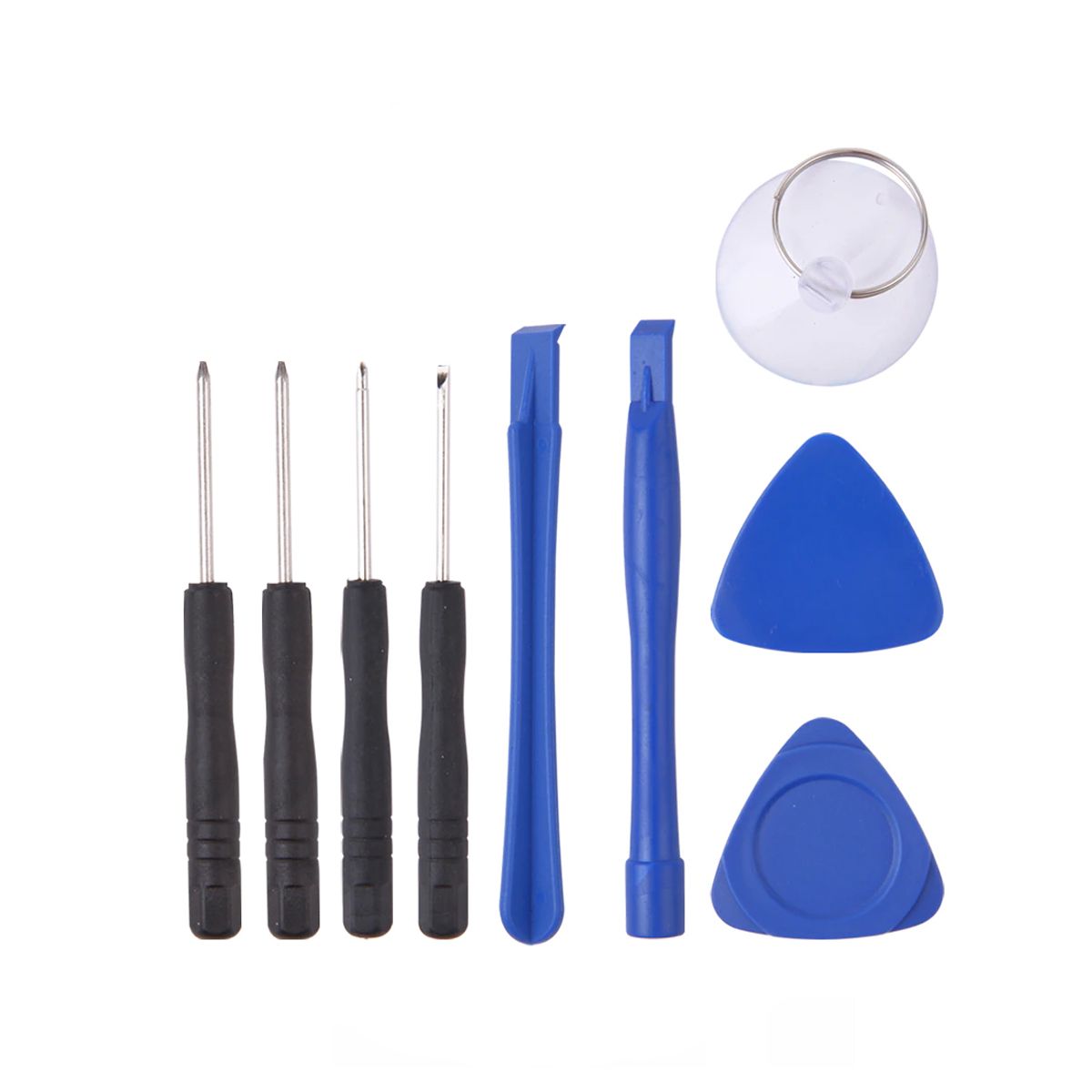 9 in 1 Hand Tool Kit Opening Pry Bar Screen Disassemble Screwdriver Set Repair Tools For iPhone / Samsung/ HuaWei/ Xiaomi Mobile Phone