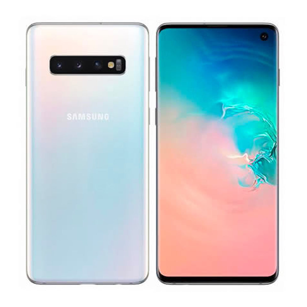 Samsung Galaxy S10 128GB vit- Använt skick (C) image 1