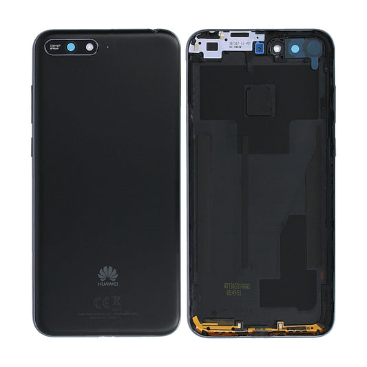 Huawei Y6 2018 Baksida/Batterilucka Original - Svart image 1
