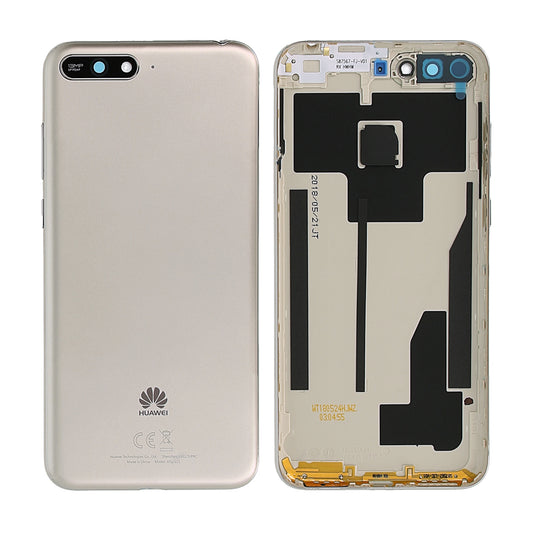 Huawei Y6 2018 Baksida/Batterilucka Original - Guld image 1