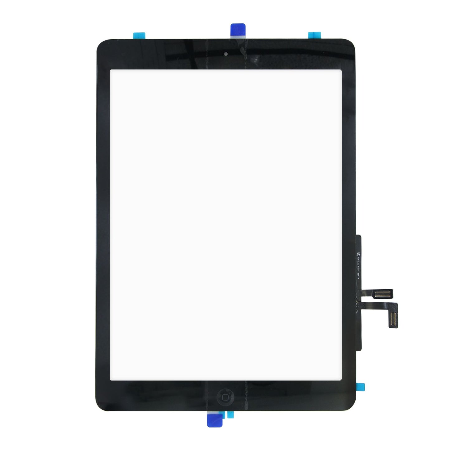 iPad Air/iPad 5 Glas med Touchskärm med Hemknapp - Svart image 2