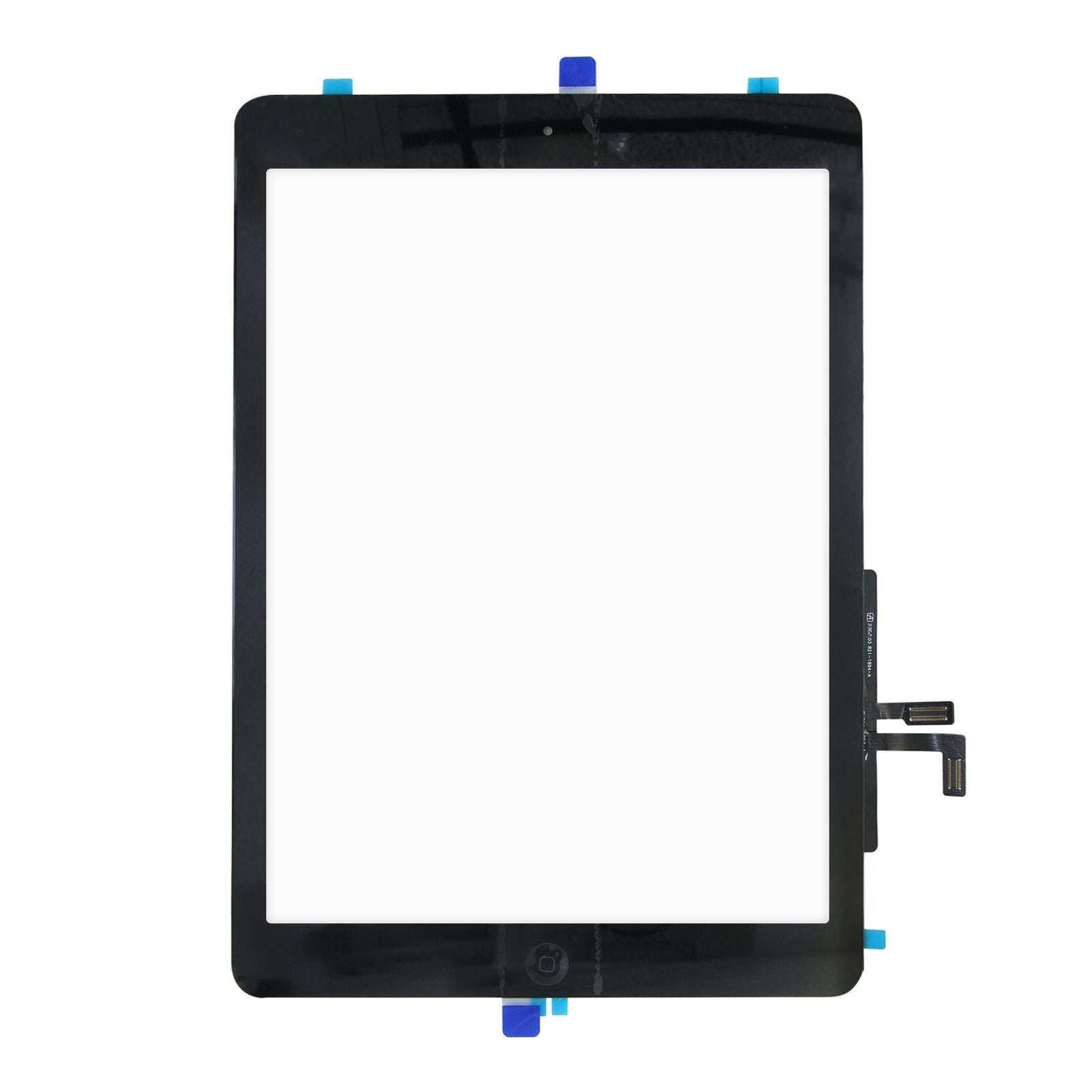 iPad Air/iPad 5 Glas med Touchskärm med Hemknapp - Svart image 2