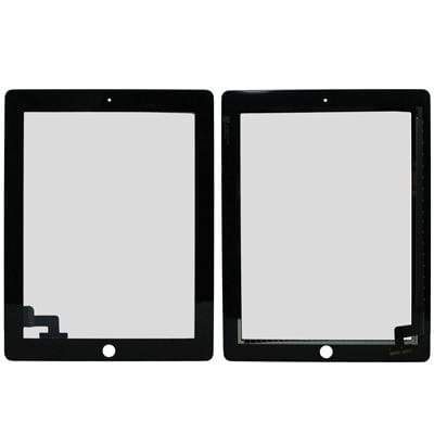 iPad 2 Glas med Touchskärm Premium - Svart image 1